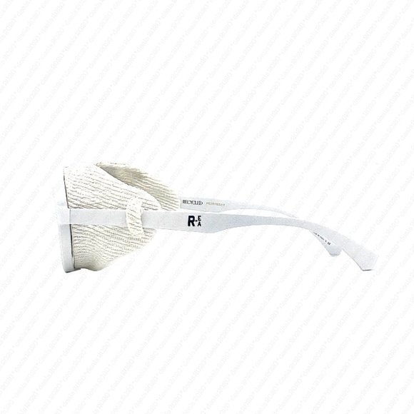 EMPORIO ARMANI EA4166Z 58726G 30mm Matte White Mirrored Sunglasses - Picture 4 of 11